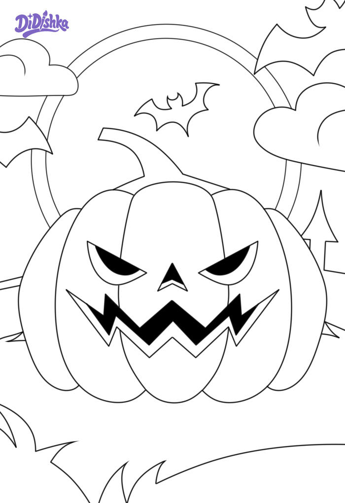 Раскраска 6820