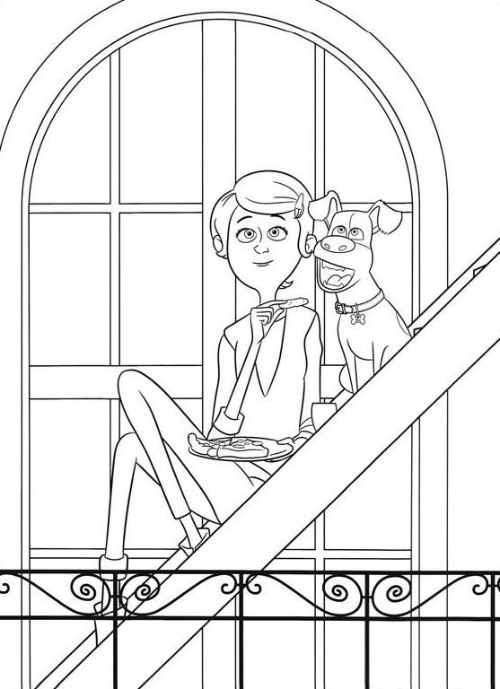 Раскраска 8777