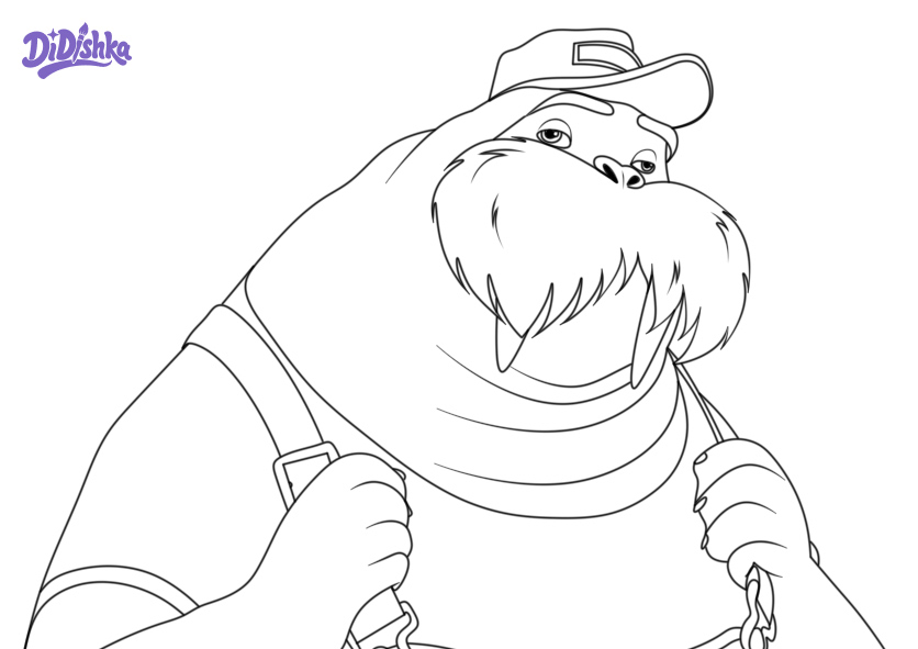 Раскраска 6849