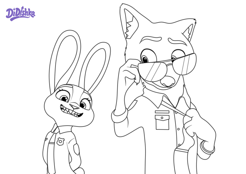 Раскраска 6855