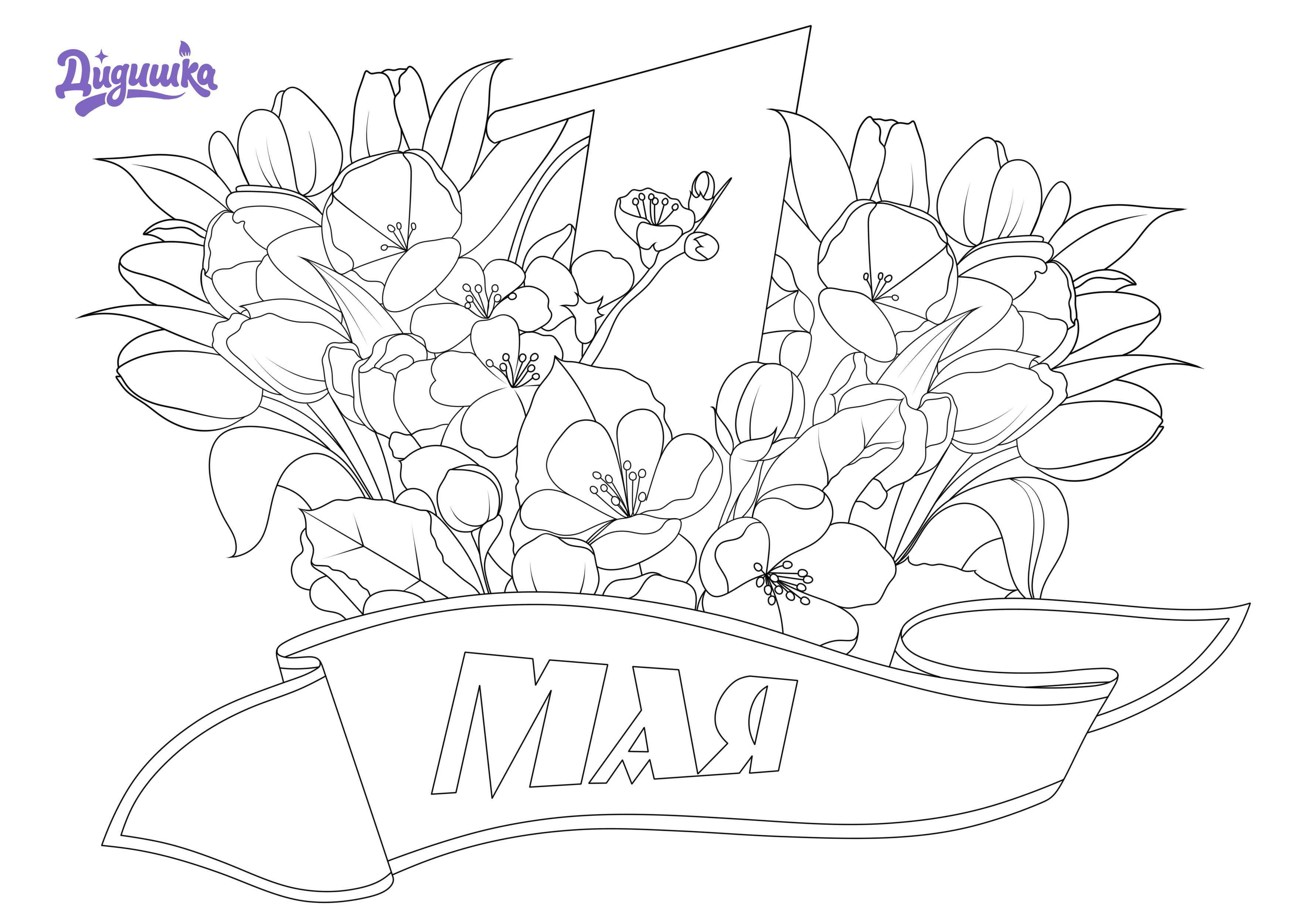 Раскраска 6996