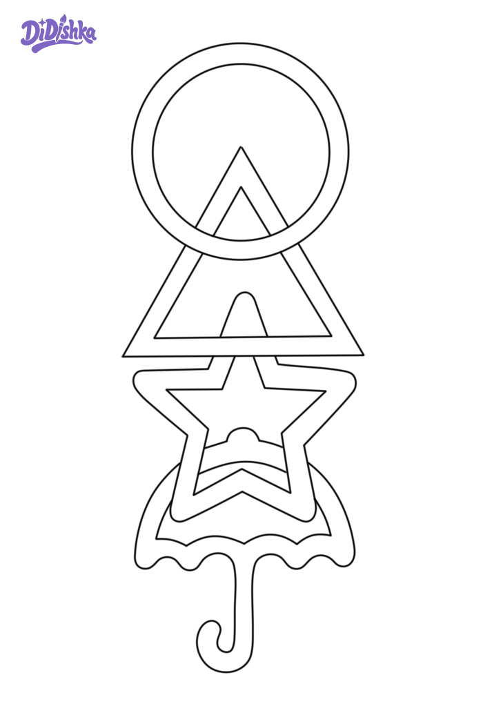 Раскраска 3486