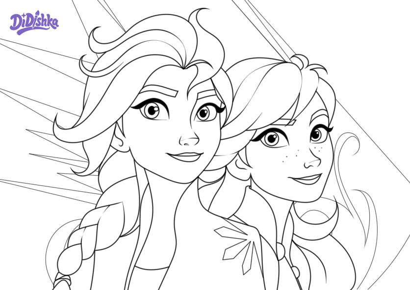 Раскраска 6839